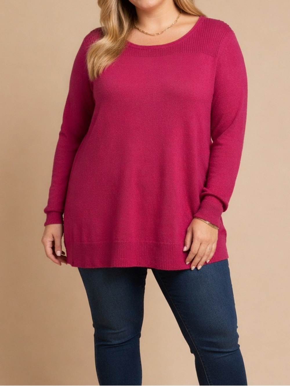 Apt 9 Metallic Accent Sweater